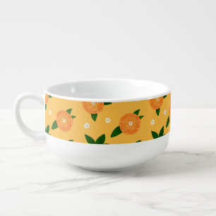 Summer Tangerines Soup Mug
