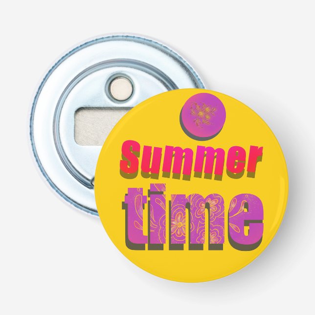 Summer themed bottle opener (Front)