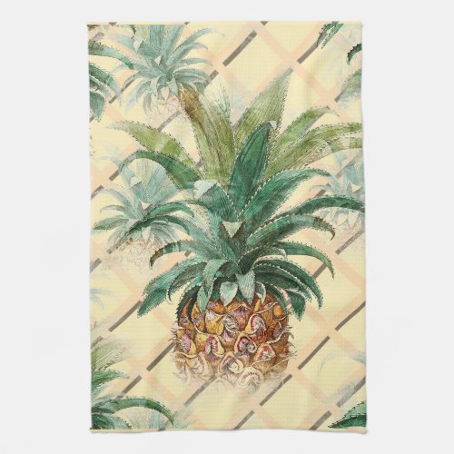 Summer Themed Pineapple  Kitchen Towel