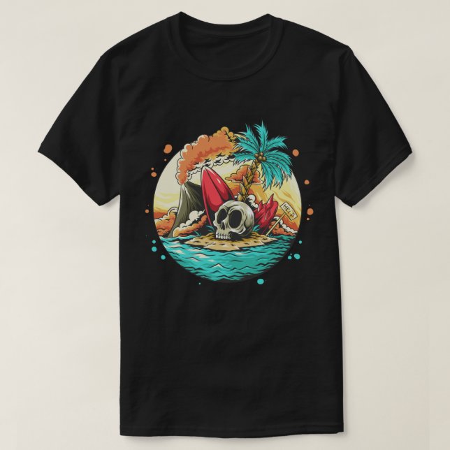 Summer Themed T-Shirt (Design Front)