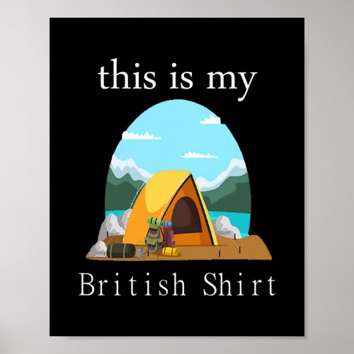 Summer this is my British for men and women holy Poster