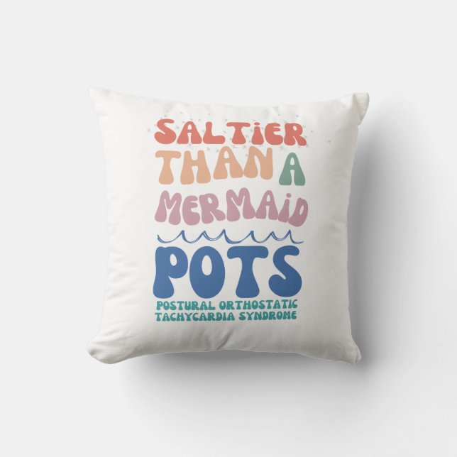 Summer Throw Pillow (Front)