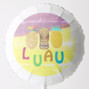 Summer Tiki Pineapple Luau Balloon