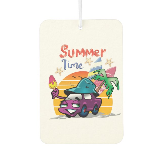 Summer Time Air Freshener (Front)