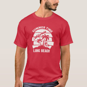Summer Time California Long Beach T-Shirt