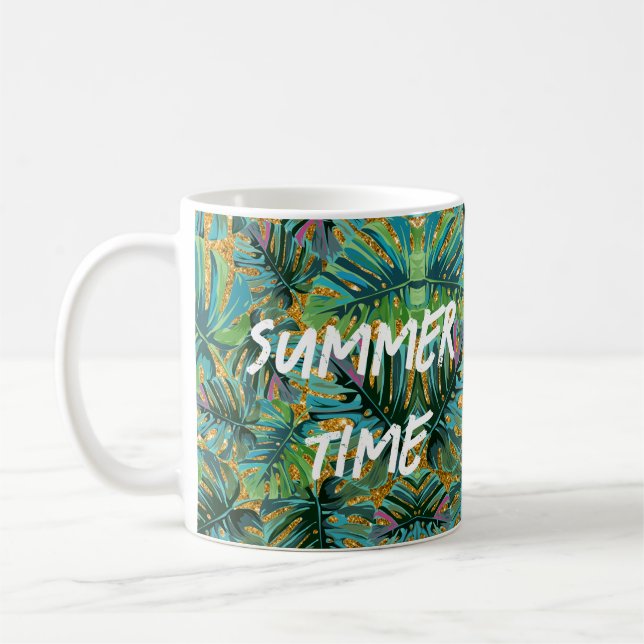 summer time coffee mug (Left)