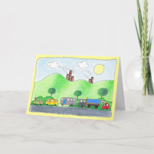 Summer Time Drive Greeting Card