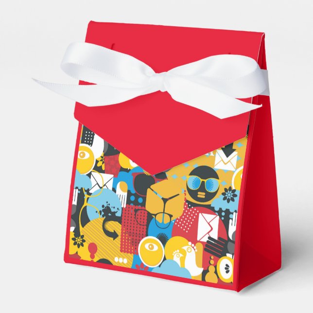 Summer time favor boxes (Front Side)