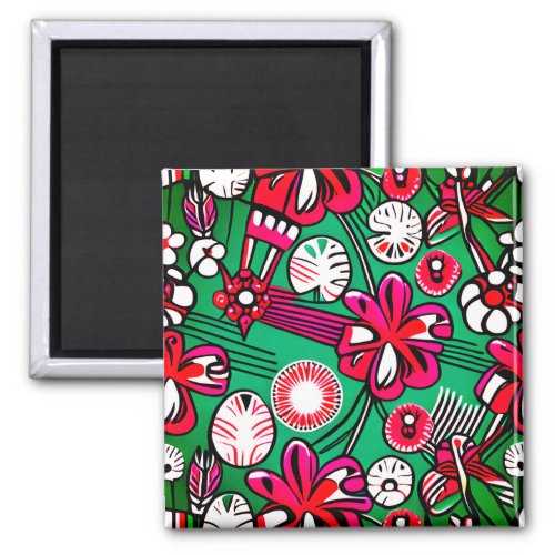 Summer Time Florals Coasters Magnet