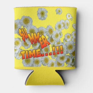Summer Time Flowers Can Cooler