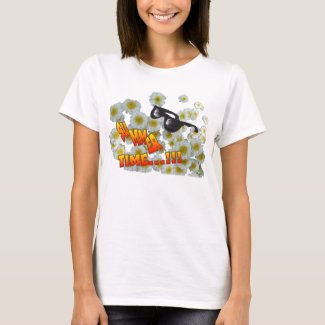 Summer Time Flowers Circle Top