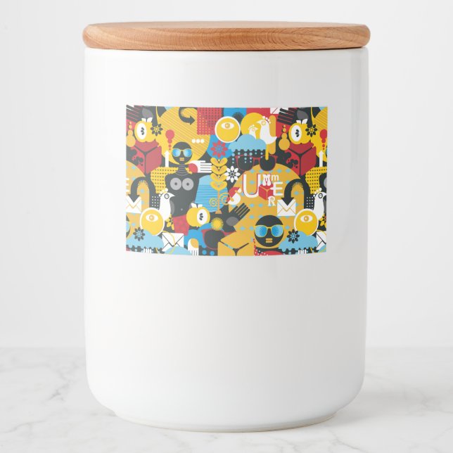 Summer time food label (Front)