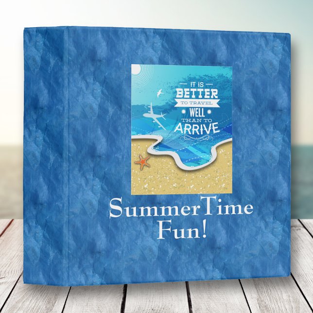 Summer Time Fun Scrapbook Album Binder (Creator Uploaded)