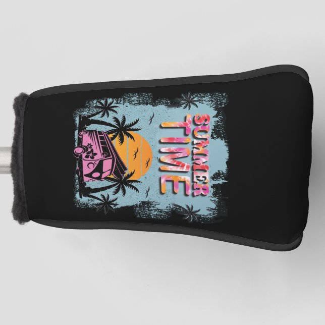 Summer Time Golf Head Cover (Front)