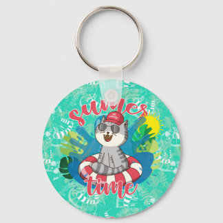 Summer Time Keychain