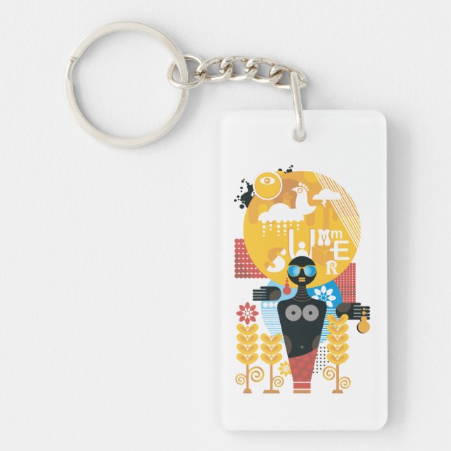 Summer time keychain (Front)
