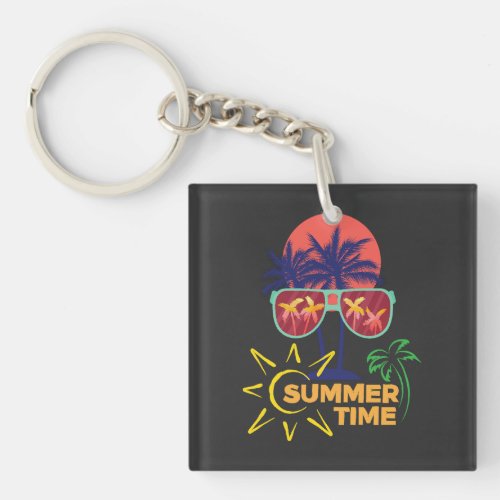 Summer Time Keychain