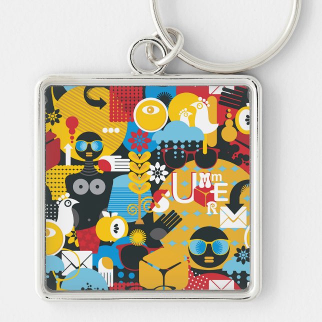 Summer time keychain (Front)