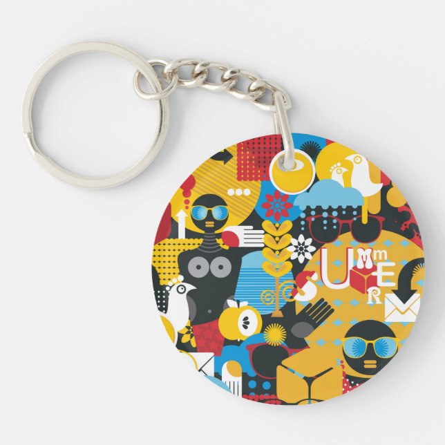 Summer time keychain (Front)