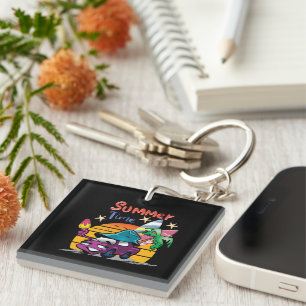 Summer Time Keychain