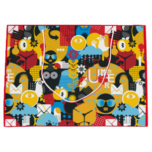 Summer time large gift bag