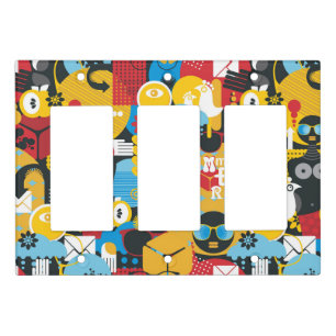 Summer time light switch cover