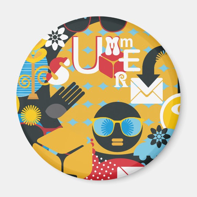 Summer time magnet (Front)