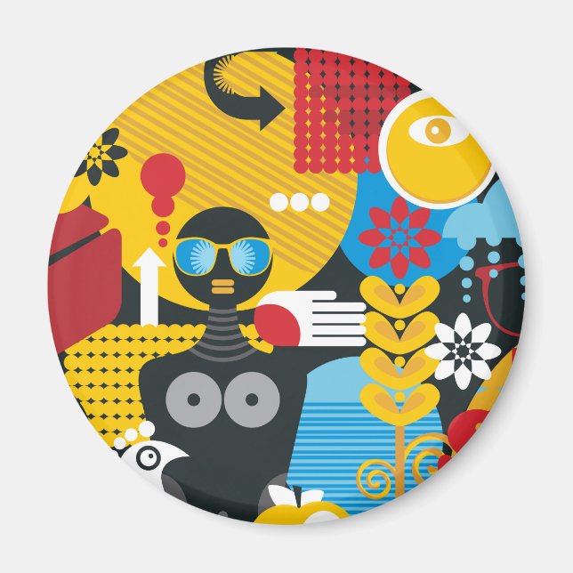 Summer time magnet (Front)