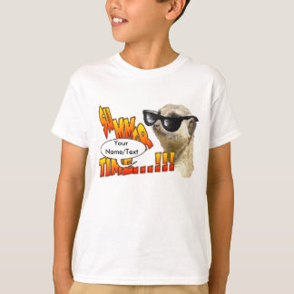 Summer Time Meerkat Customizable Kids T-shirt