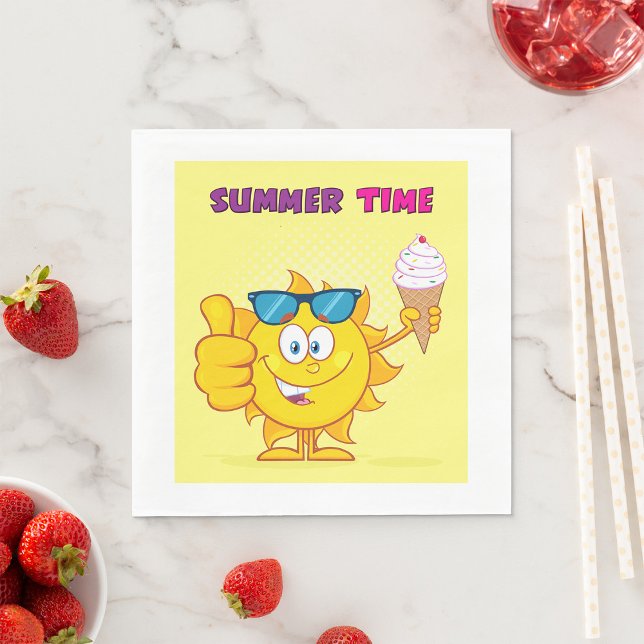 Summer Time Napkins (Creator Uploaded)