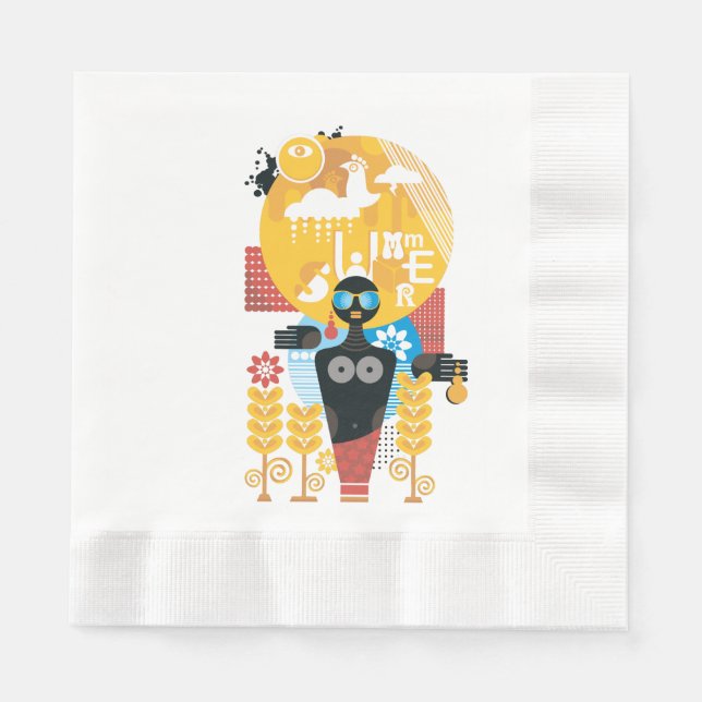 Summer time napkins (Front)