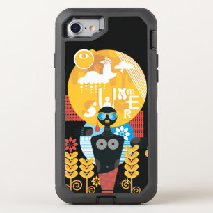 Summer time OtterBox defender iPhone SE/8/7 case