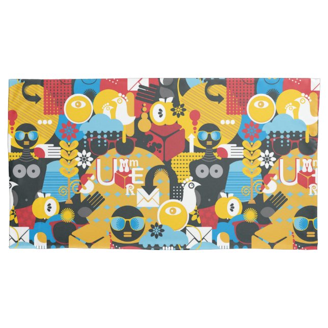 Summer time pillow case (Front)