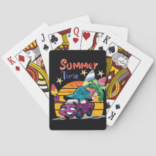 Summer Time Poker Cards