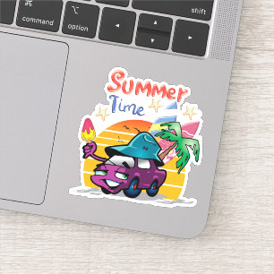 Summer Time Sticker