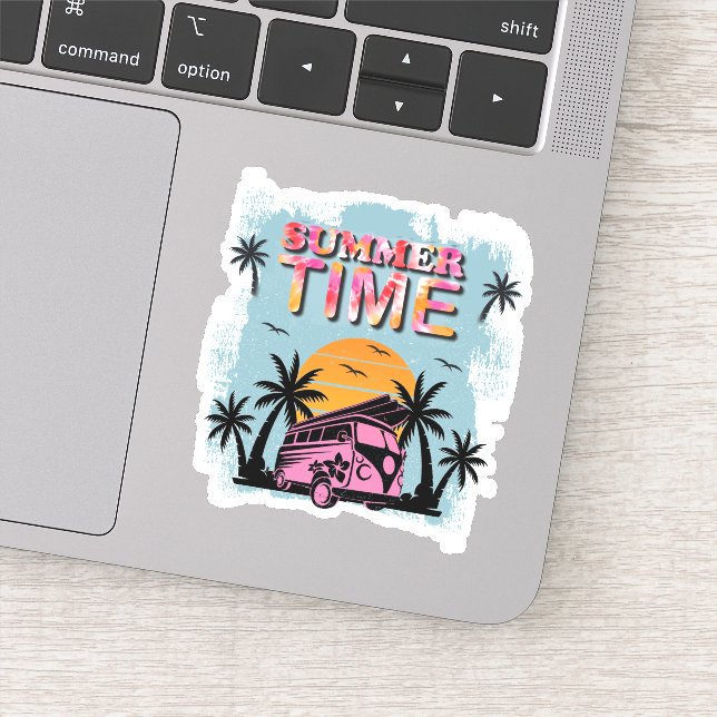 Summer Time Sticker (Detail)