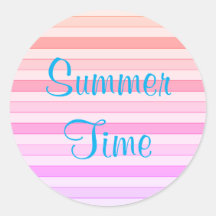 Summer Time Stickers