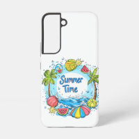 Summer Time - Summer Time Beach Illustration