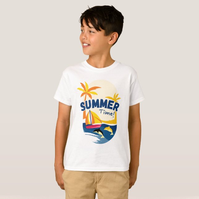 SUMMER TIME T-Shirt (Front Full)
