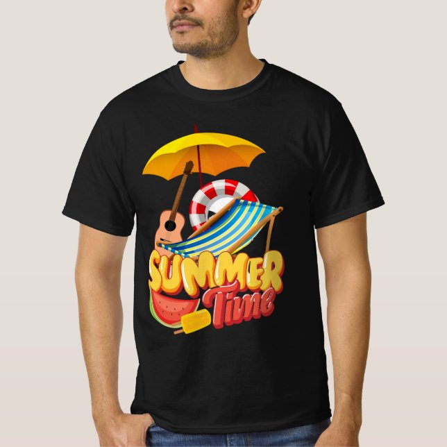 Summer time  T-Shirt (Front)