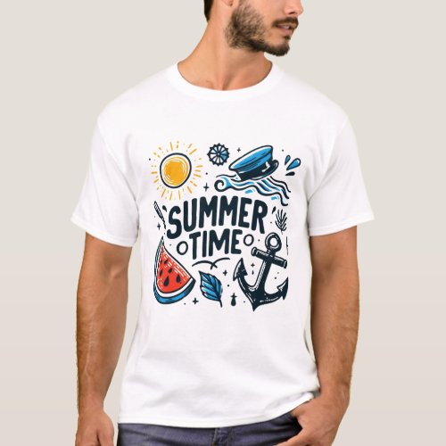Summer time t_shirt 