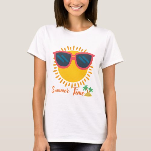 Summer time T_Shirt