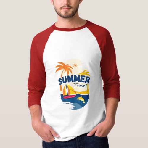 Summer Time  T_Shirt