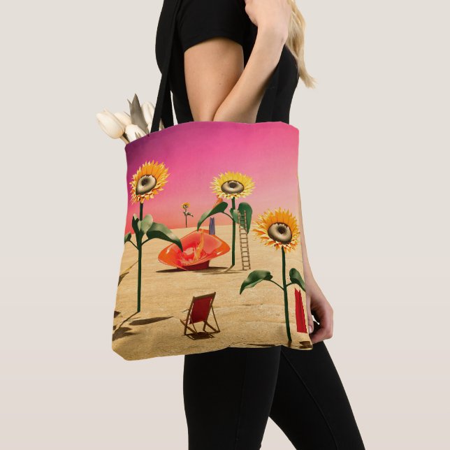 Summer Time Tote Bag (Close Up)