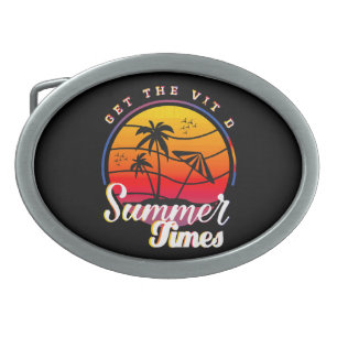 Summer Times Belt Buckle