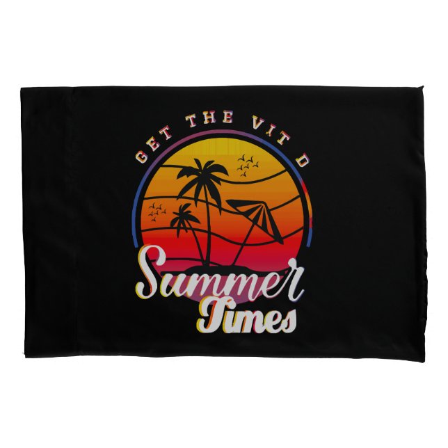 Summer Times Pillow Case (Front)