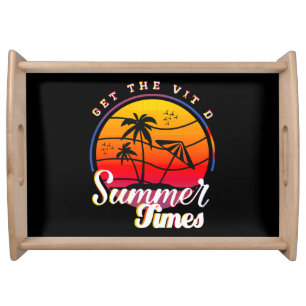 Summer Times Serving Tray
