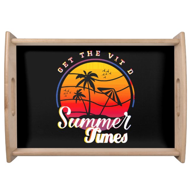 Summer Times Serving Tray (Front)
