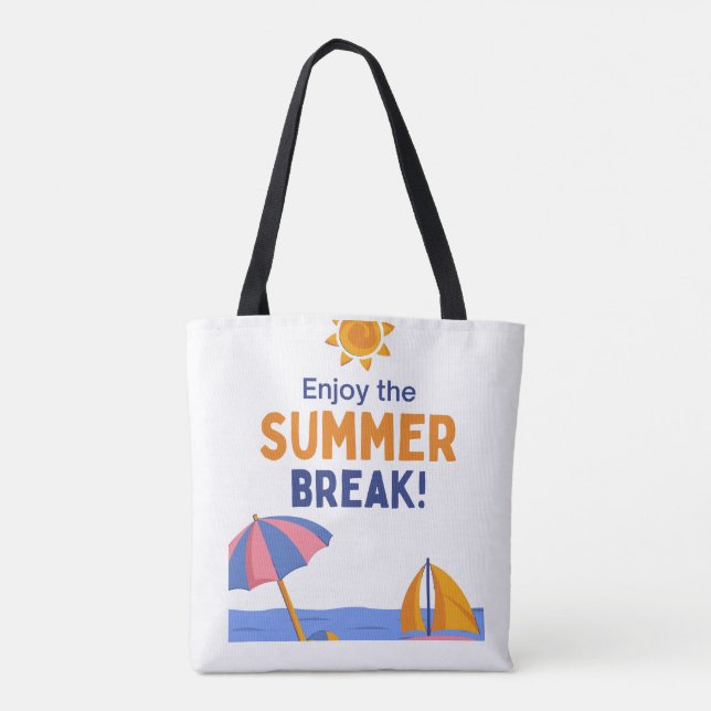 summer tote bag (Back)