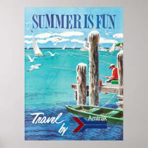 Summer Travel Poster